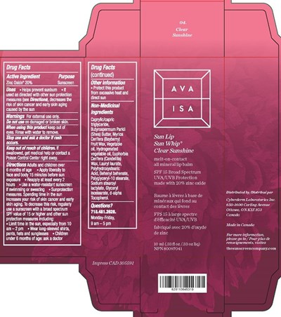 Avaisa Lipbalm Clearsunshine (Avaisa Lipbalm Clearsunshine)